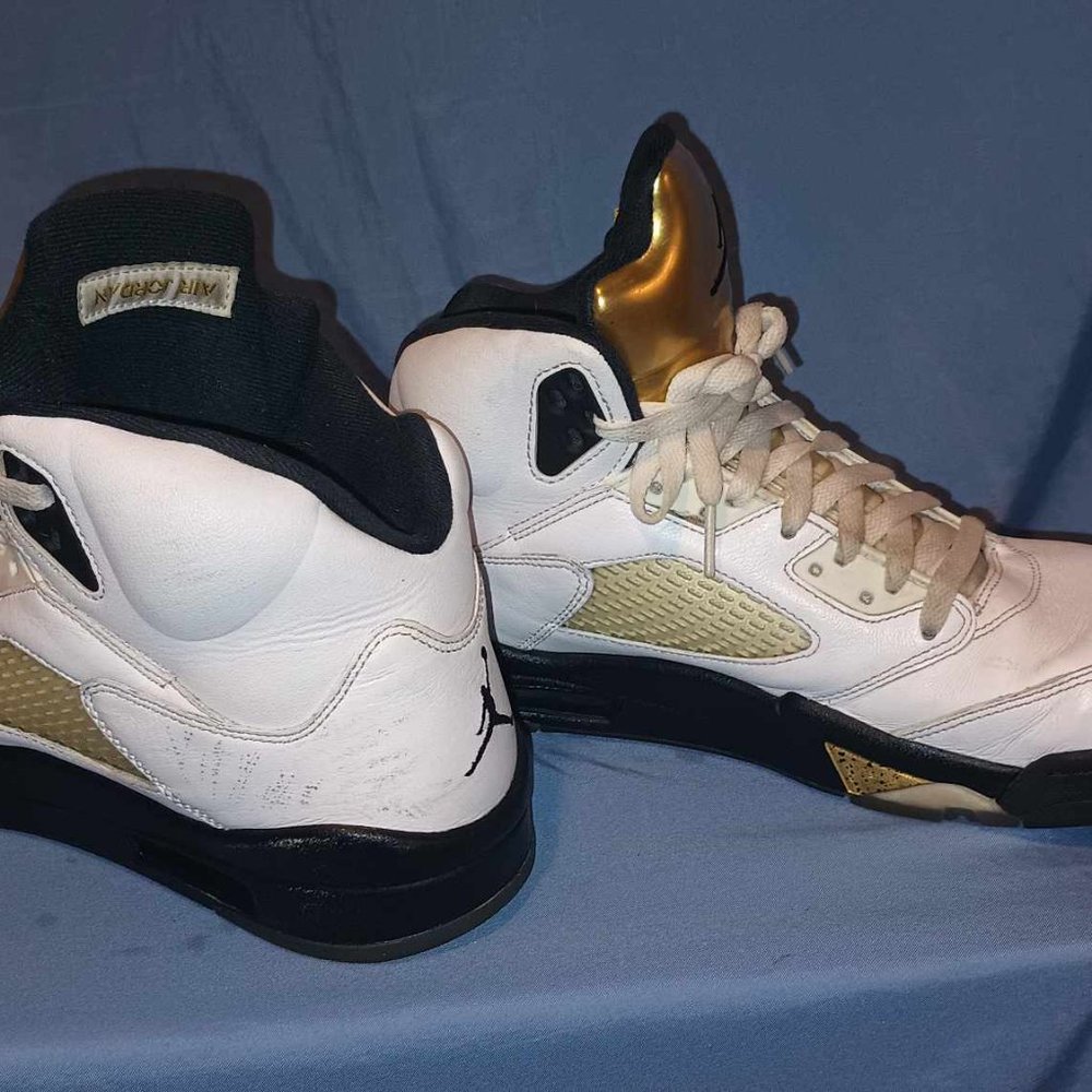 Olympic Jordan 5's - Picture 2 of 12